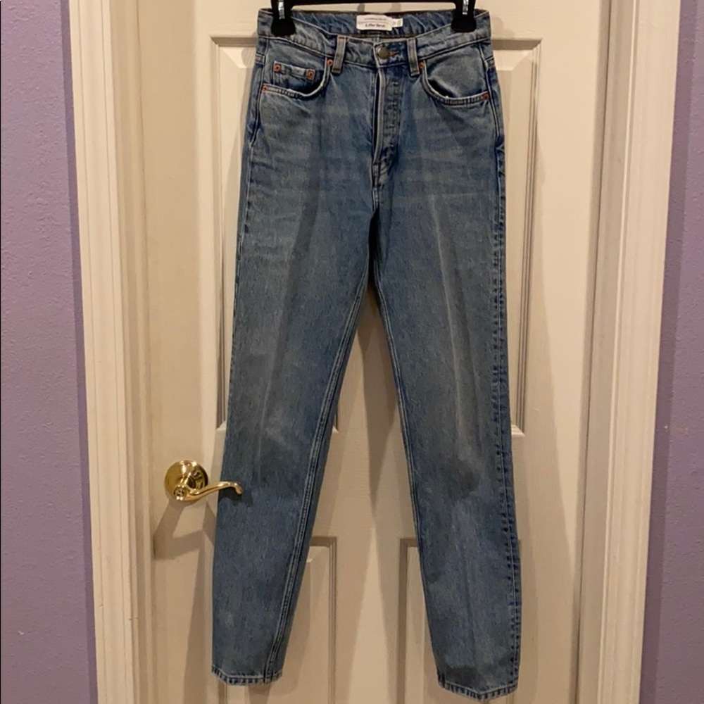 & other stories high waisted jeans